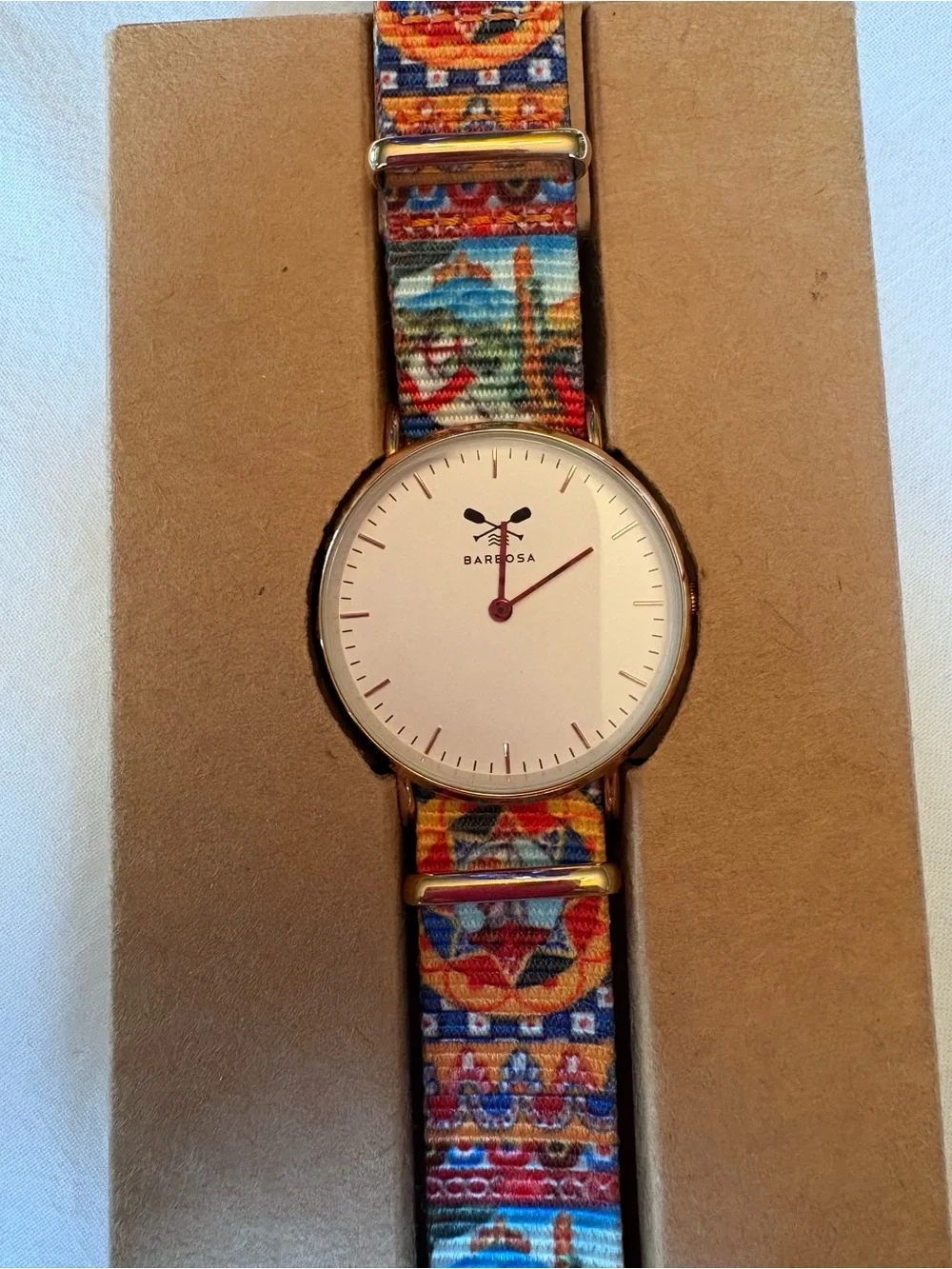 NIB Barbosa Sicilian CartWomen’s Rose Gold Watch
